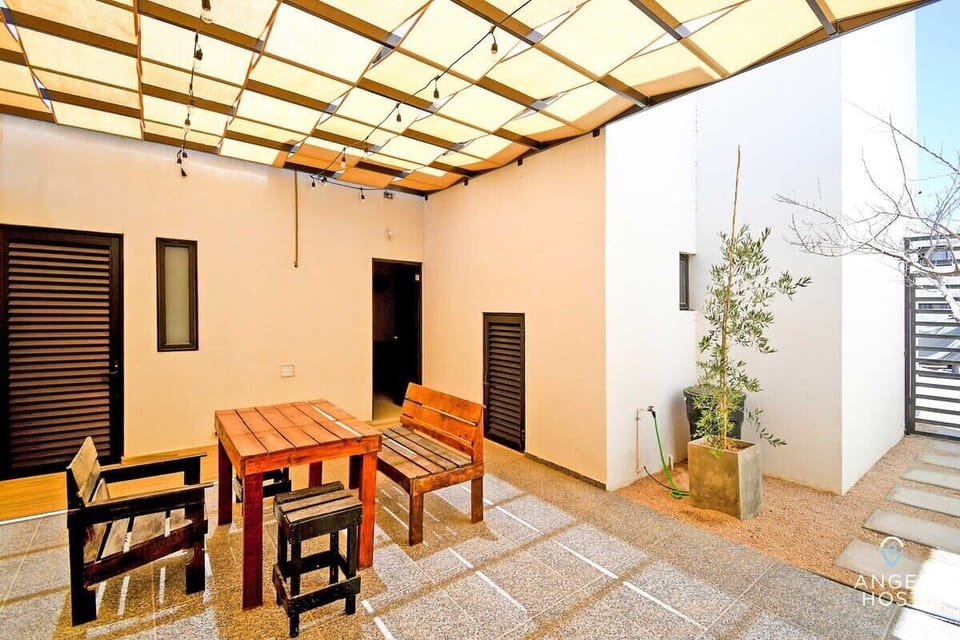 Enjoy al fresco dining and relaxation on your private shaded patio.
