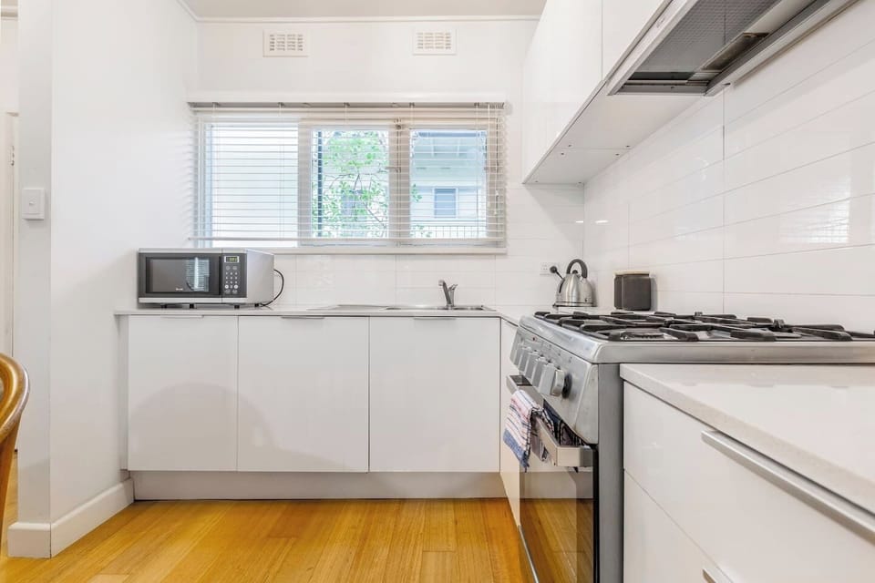 The kitchen is well equipped for your holiday catering with everything you’ll need to whip up a meal.
