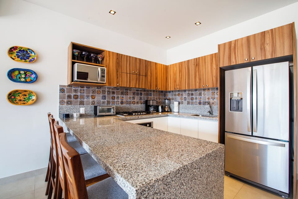 Fully equipped kitchen