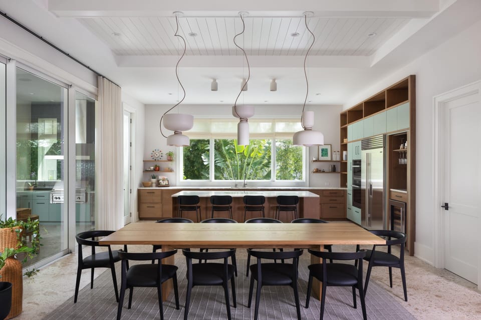 Open Dining room