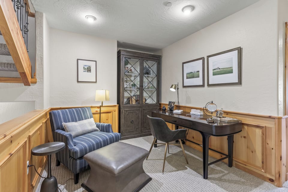 Upstairs office space