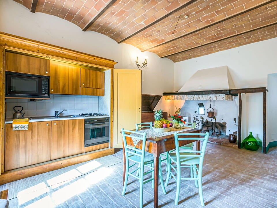 Furniture, Cabinetry, Countertop, Table, Wood, Kitchen, Chair, Interior Design, Wood Stain, Floor