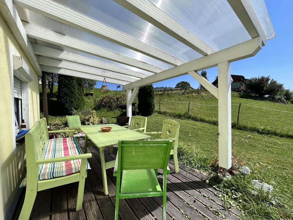 Plant, Building, Shade, Porch, Window, Tree, Table, Chair, Grass, Real Estate