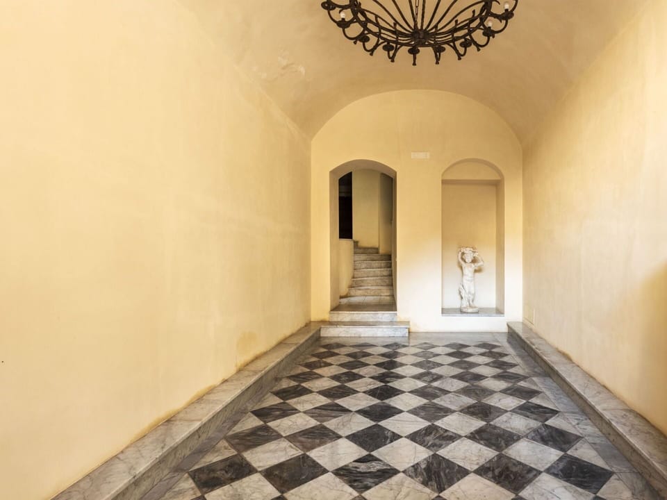 Wood, Interior Design, Architecture, Door, Hall, Line, Floor, Flooring, Wall