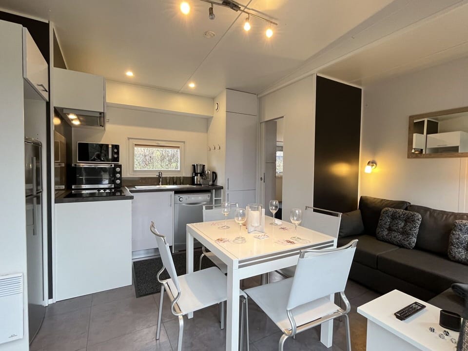 Furniture, Cabinetry, Countertop, Table, Couch, Lighting, Interior Design, Kitchen, House, Flooring