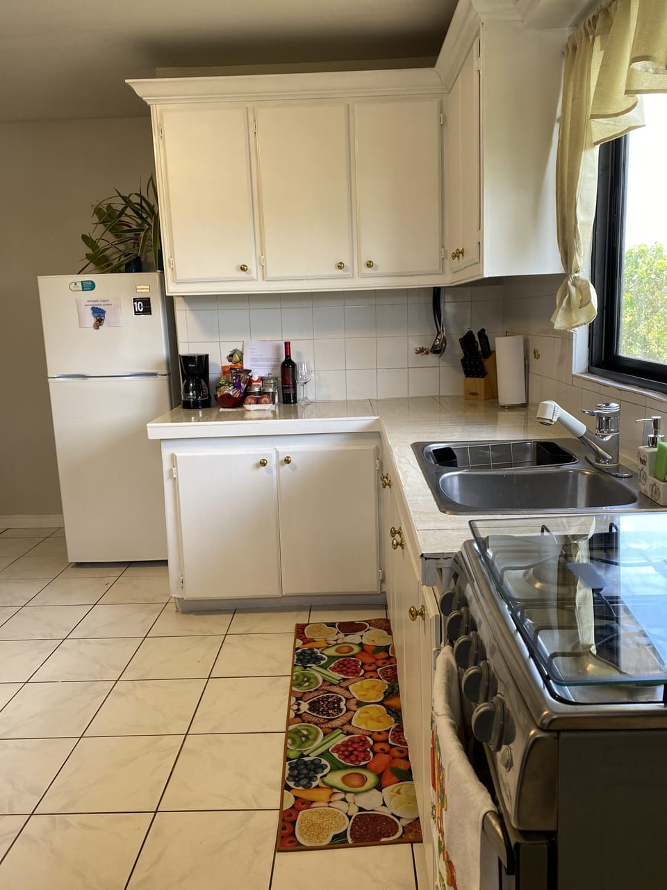 Open concept kitchen and dining