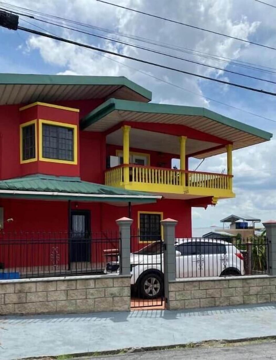 Exterior of house