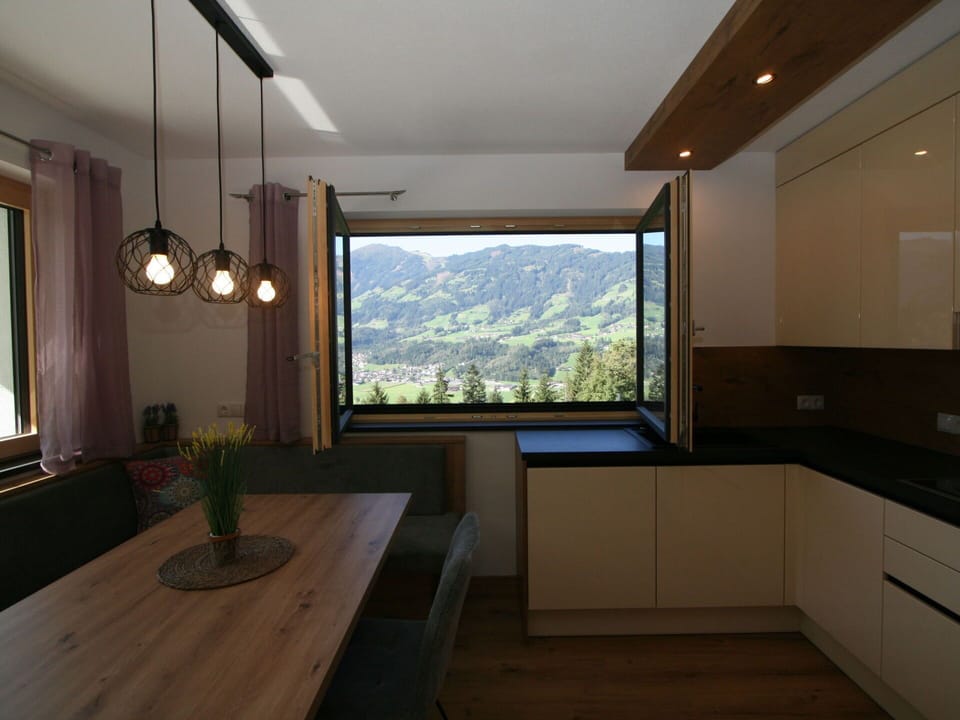 Building, Window, Furniture, Cabinetry, Plant, Table, Countertop, Wood, Kitchen, Interior Design