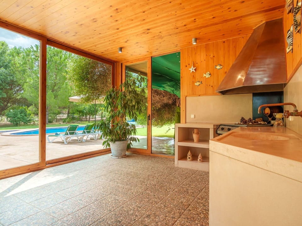 Cabinetry, Plant, Property, Countertop, Interior Design, Lighting, Wood, Architecture, Tree, Building