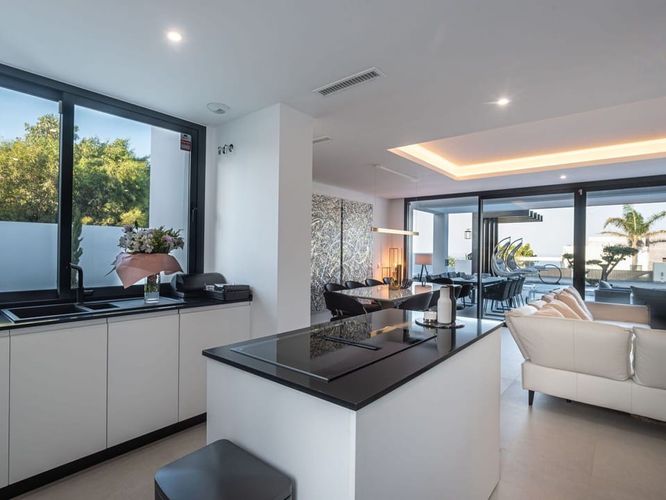 Property, Furniture, Cabinetry, Plant, Countertop, Window, Sink, Kitchen Sink, Floor, Houseplant