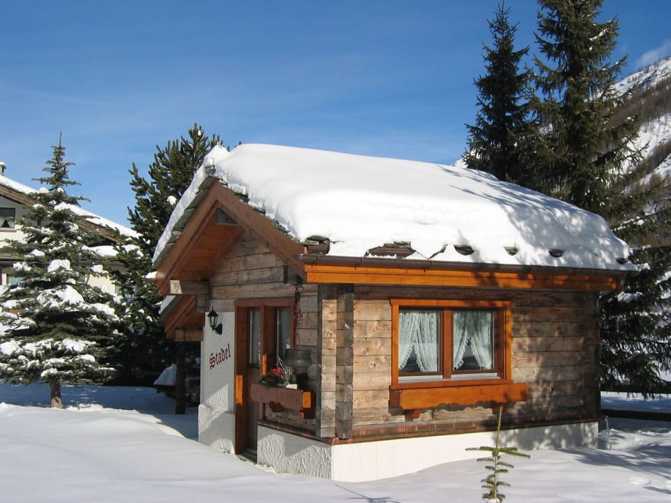 Sky, Snow, Property, Tree, Window, Building, Plant, House, Wood, Larch