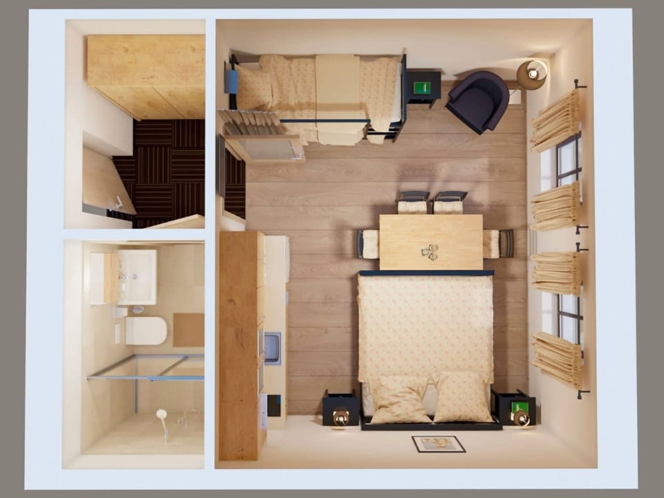 Wood, Rectangle, Flooring, Tints And Shades, Ceiling, Building, Shelving, Room, House, Font