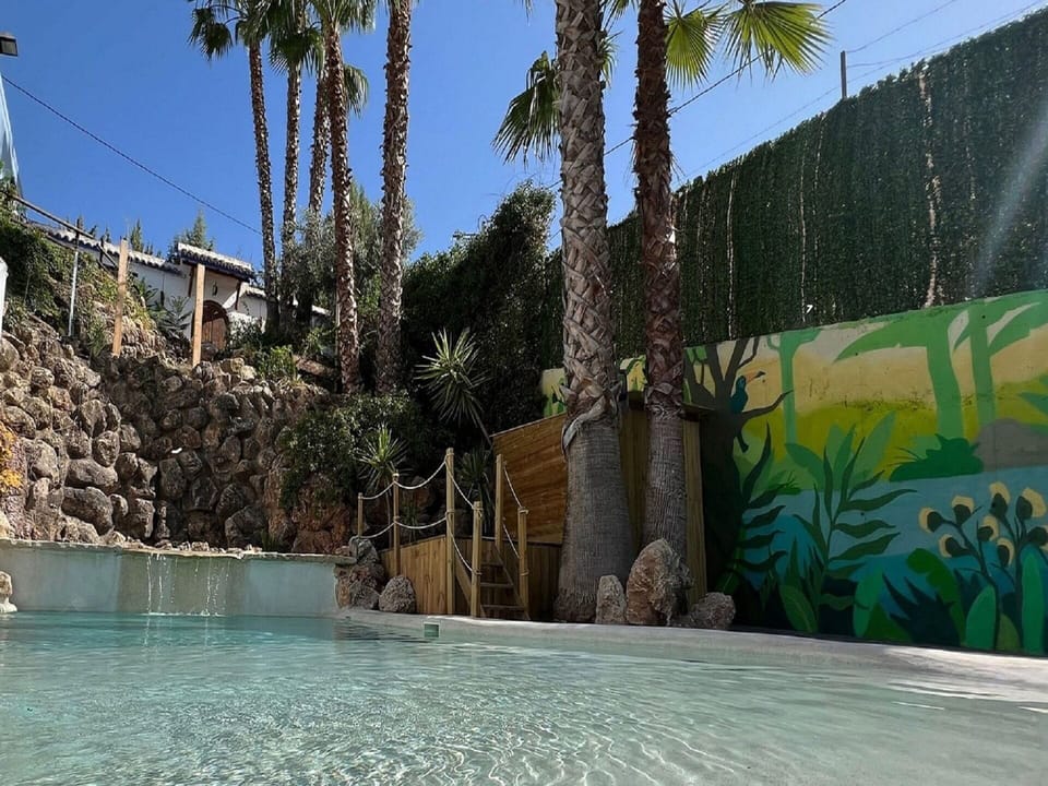 Water, Plant, Property, Sky, Nature, Azure, Tree, Arecales, Leisure, Wall