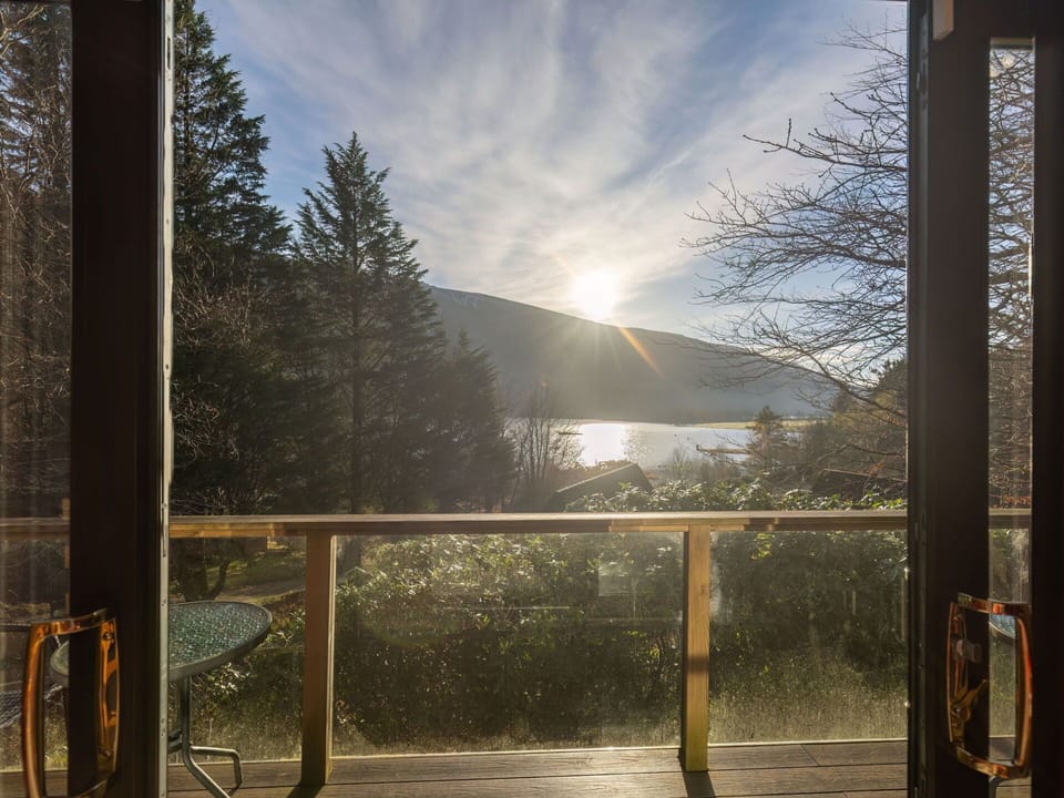 Cloud, Sky, Window, Shade, Wood, Sunlight, Tree, Grass, Morning, Natural Landscape