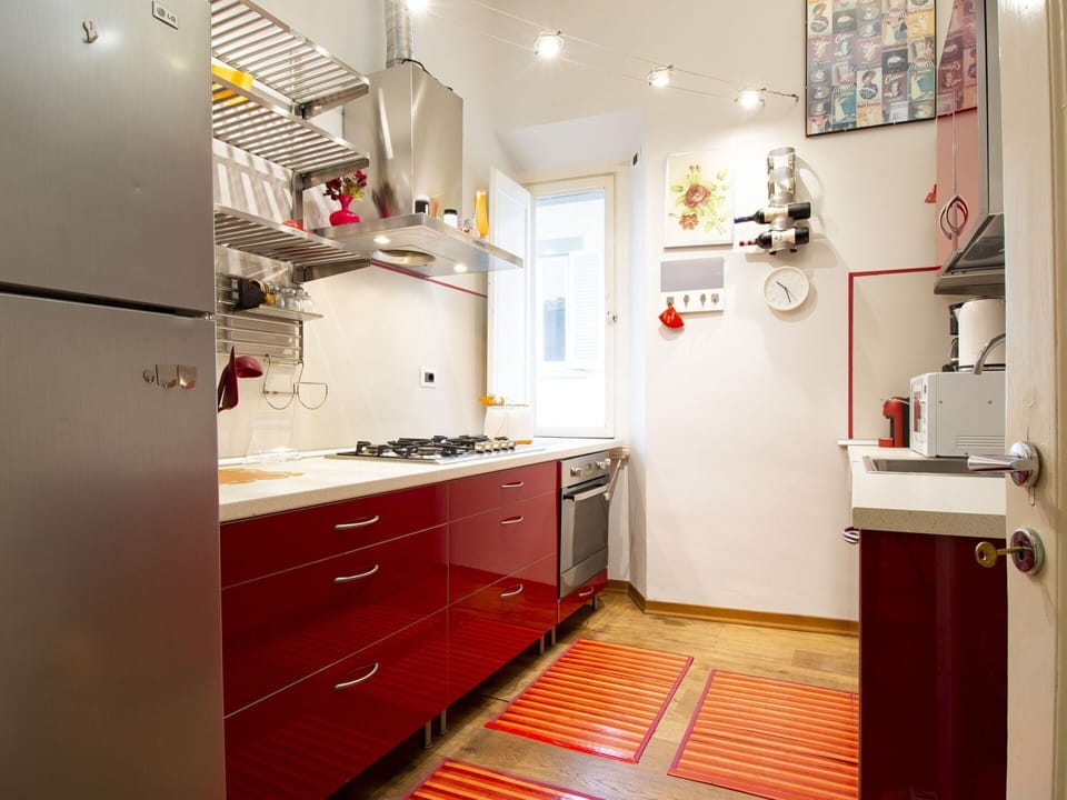 Cabinetry, Countertop, Kitchen, Interior Design, Lighting, Building, Drawer, Architecture, Floor, Flooring