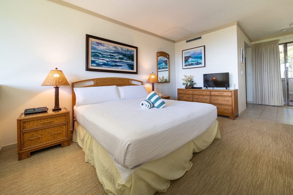 Bedroom. Interior and views may vary based on location and availability.
