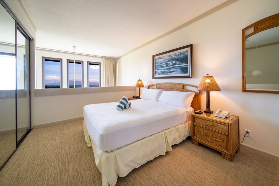 Bedroom. Interior and views may vary based on location and availability.