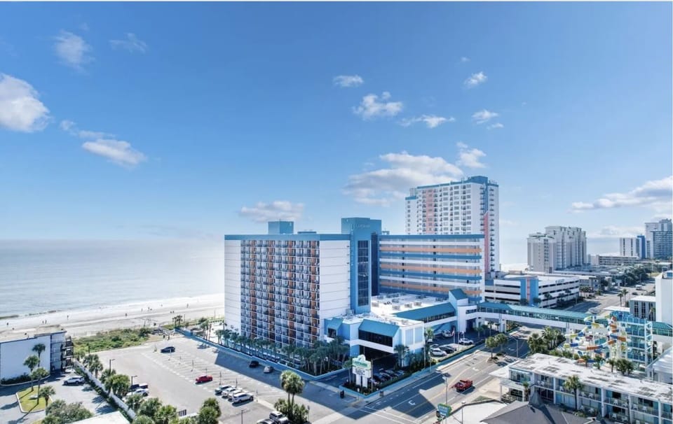 Birds-Eye view of the hotel
