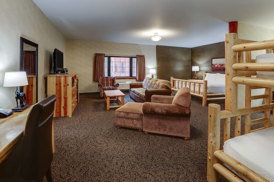 Bedroom. Interior and views may vary based on location and availability.