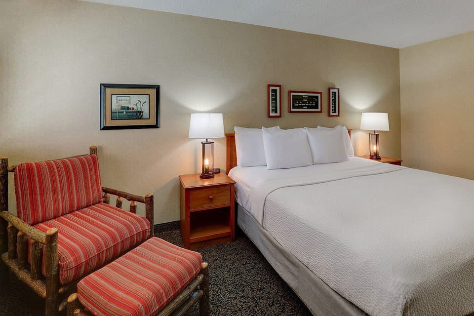 Bedroom. Interior and views may vary based on location and availability.