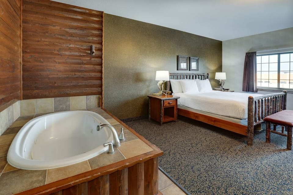Bedroom. Interior and views may vary based on location and availability.