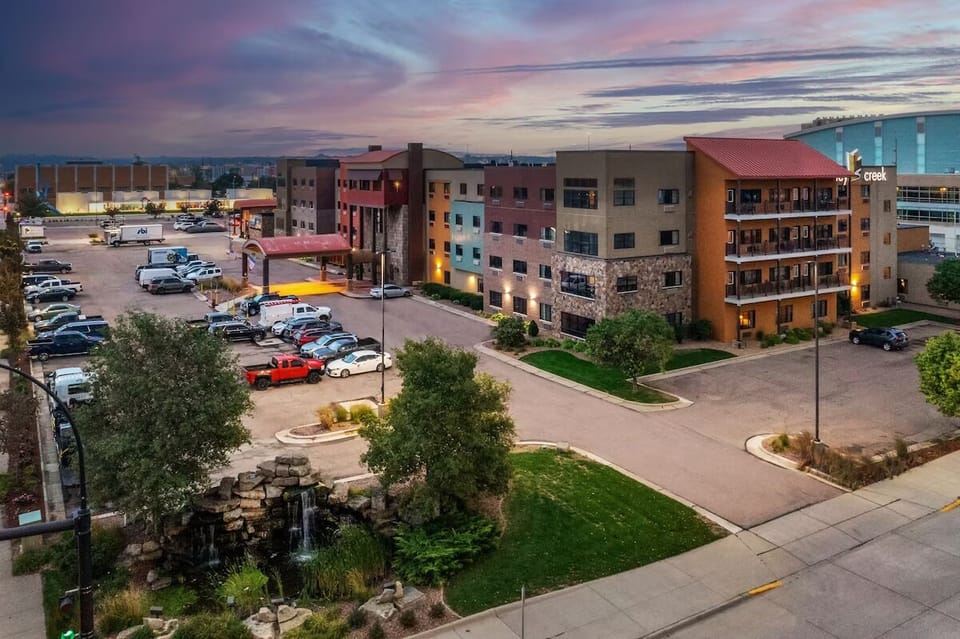 Aerial view of the Property