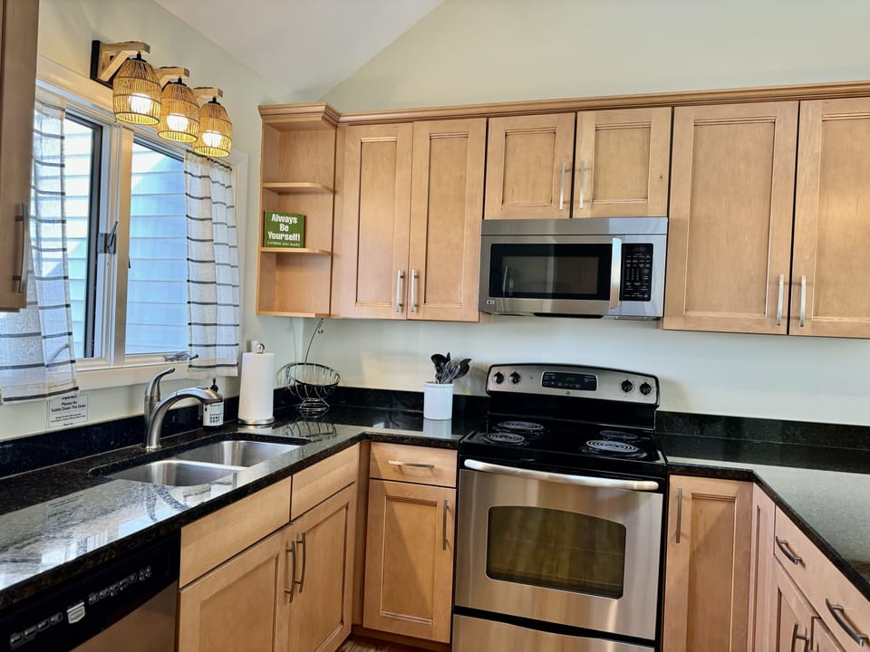 Modern and clean appliances