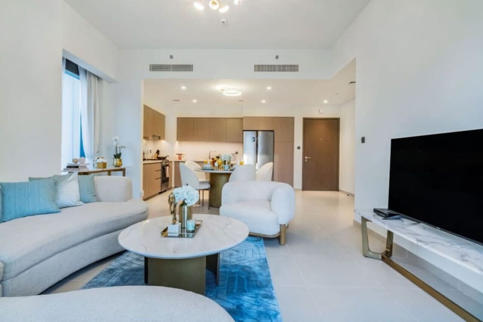 Living Room: Modern elegance awaits with plush seating and stylish accents for ultimate relaxation!