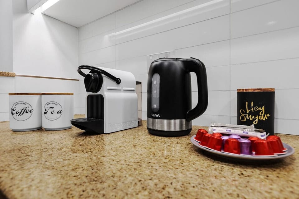 Coffee Corner: Brew your favorites with a Nespresso and enjoy in style during your stay!