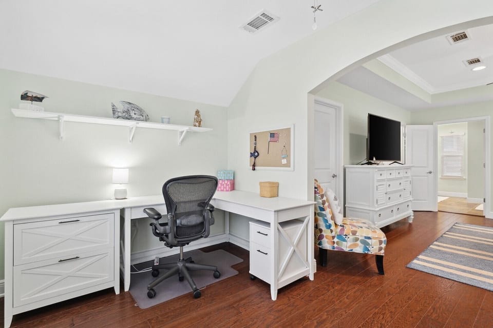 Primary Bedroom with Workspace