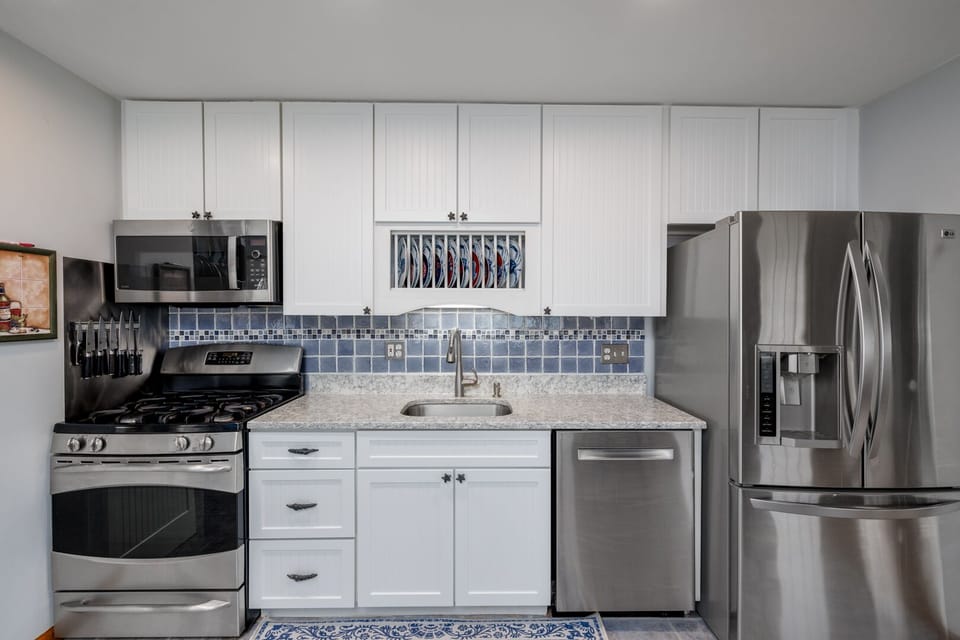 Kitchen Stainless Steel Appliances.