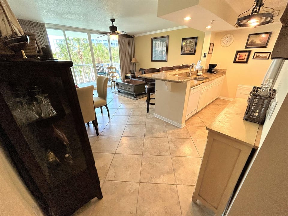 Kitchen to living room