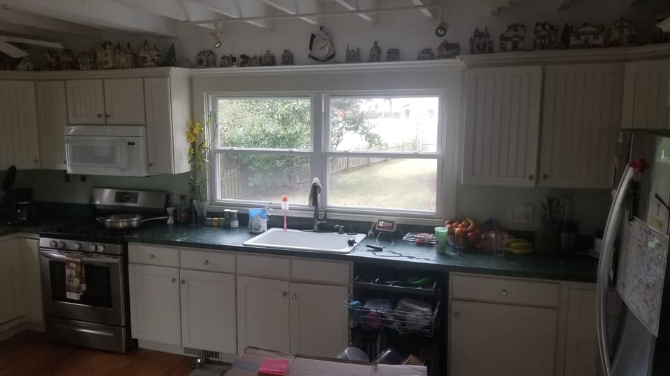 first floor kitchen area