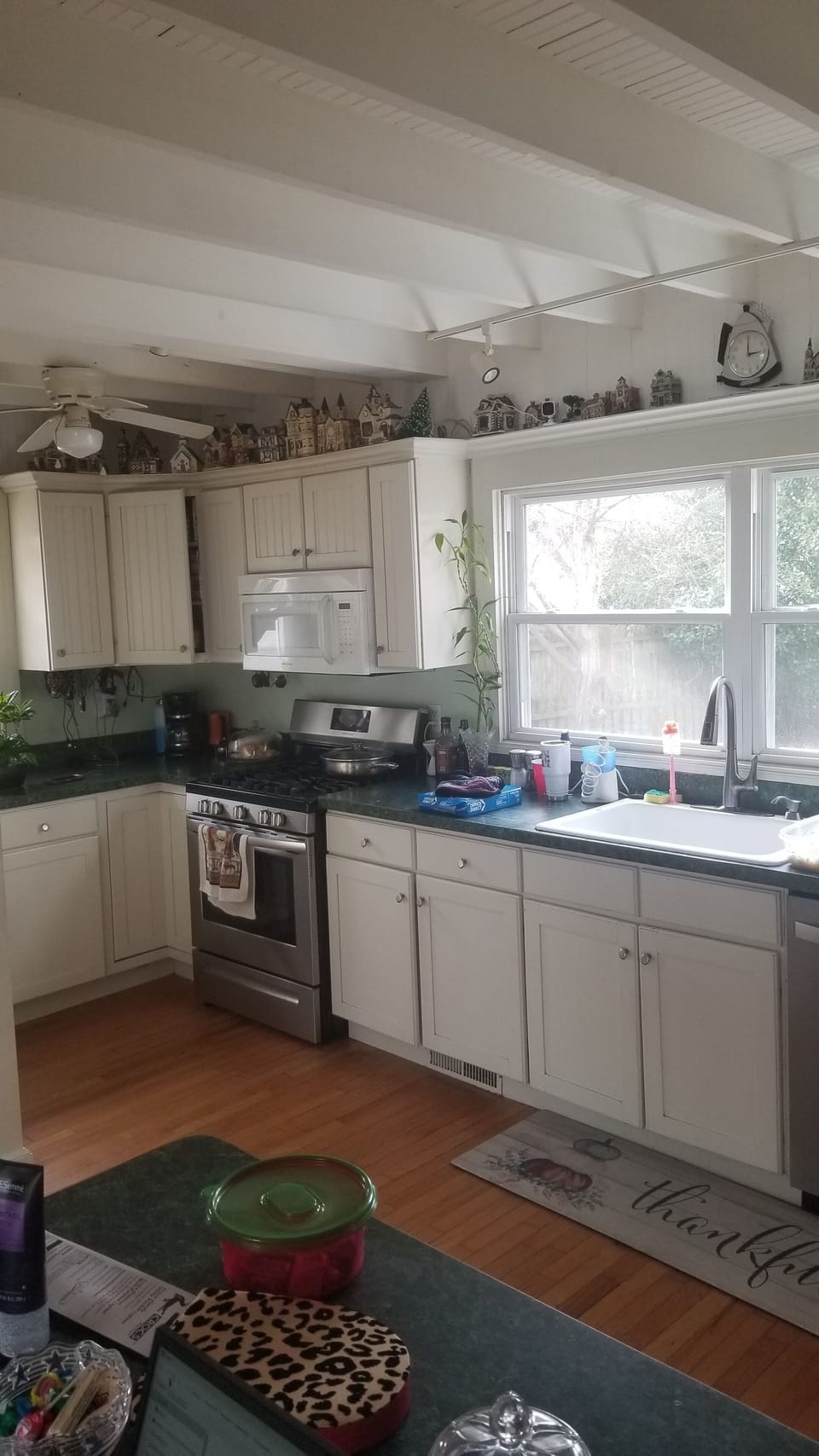 first floor kitchen view