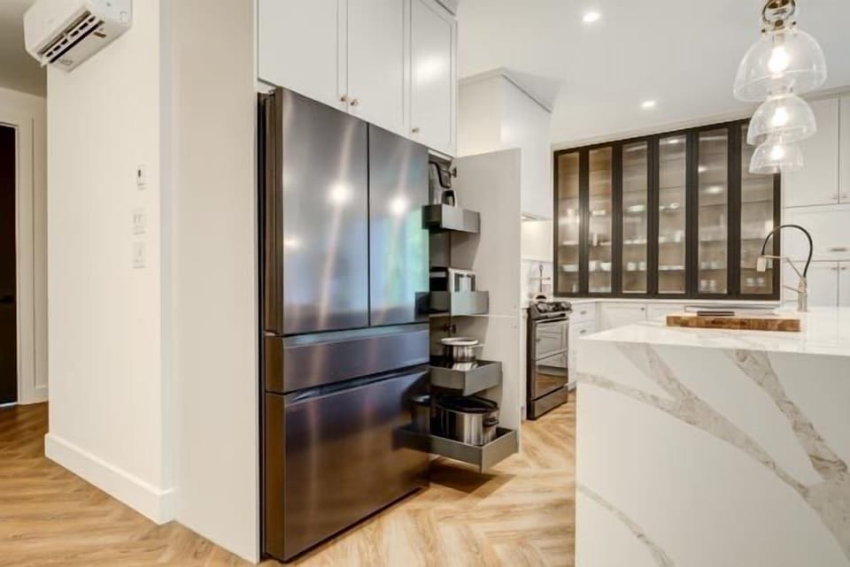 View of the kitchen