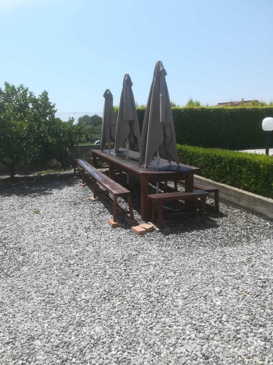 Outdoor dining
