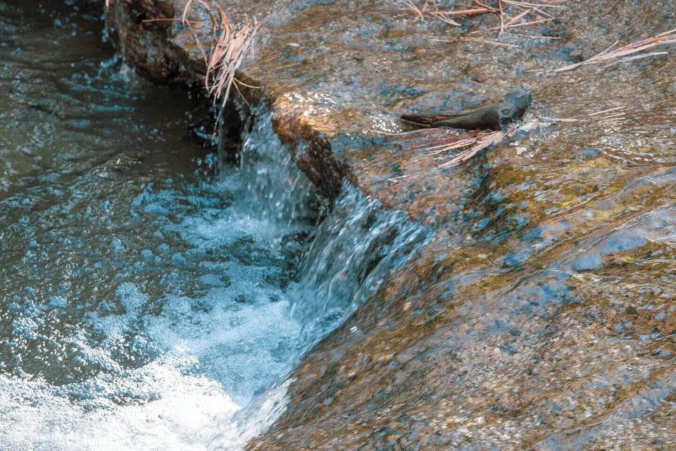 Embrace the soothing rhythm of nature's water flow, a mesmerizing dance that enchants the senses and nurtures the soul.