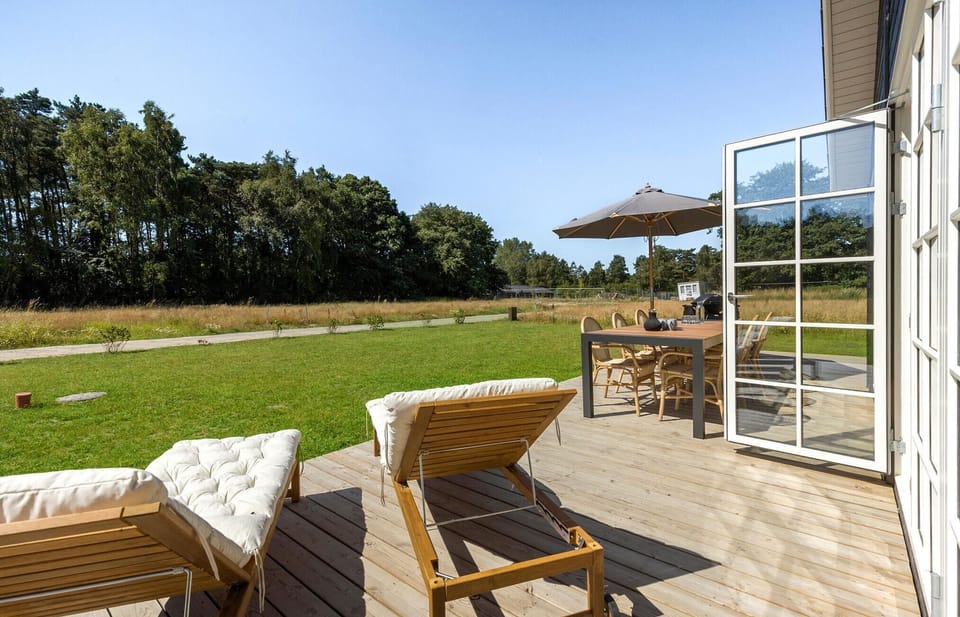 outside