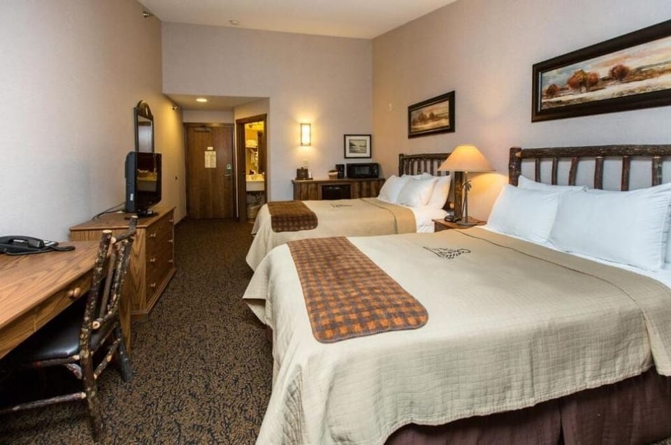 Bedroom. Interior and views may vary based on location and availability