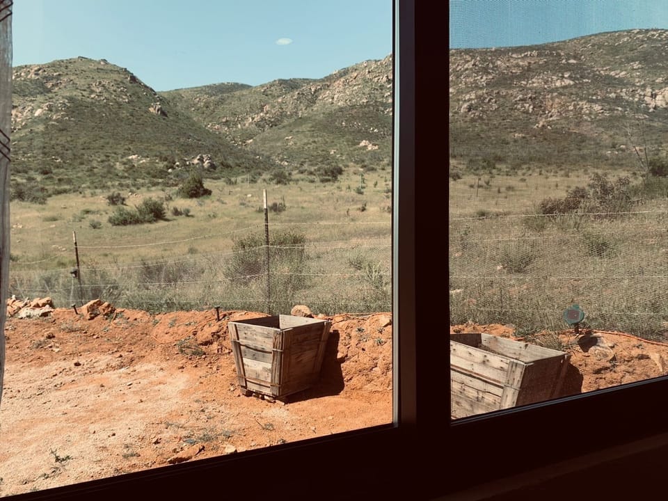 Enjoy a stunning view of the valley