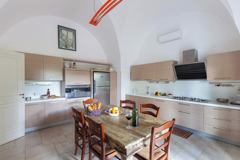 Kitchen and dining area