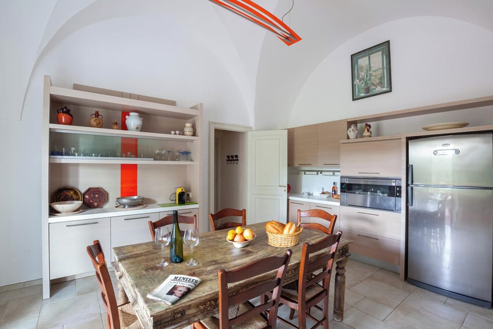 Kitchen and dining area