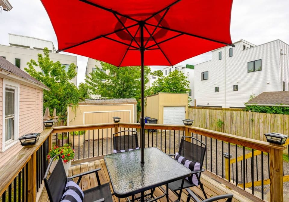 Sit outside and enjoy some coffee or dinner.