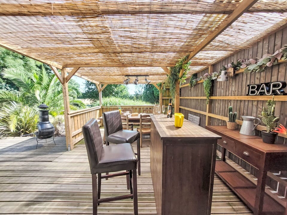 Wood, Furniture, Wood Flooring, Flooring, Outdoor Furniture, Porch, Hardwood, Wood Stain, Table, Outdoor Table