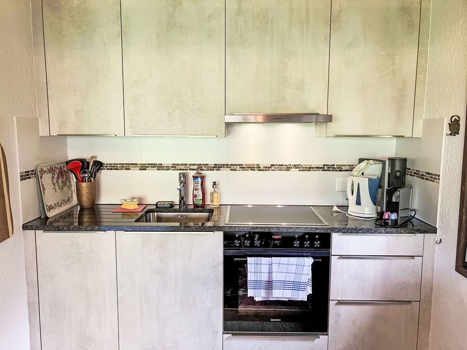 Kitchen Appliance, Major Appliance, Kitchen, Home Appliance, Countertop, Flooring, Furniture, Cabinetry, Interior Design, Kitchen Stove