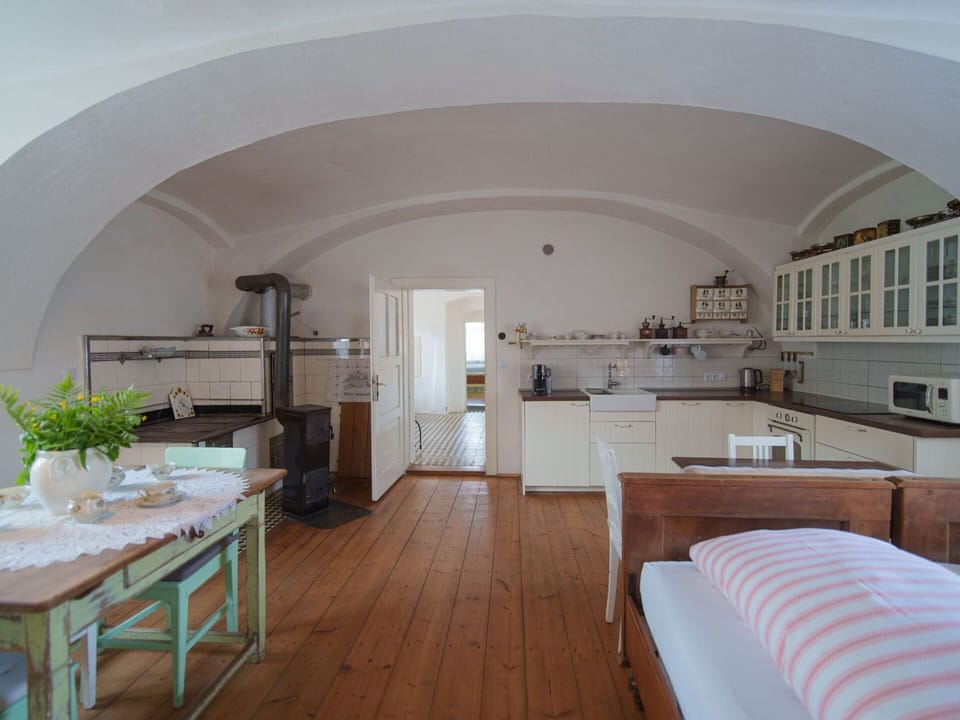 Table, Furniture, Cabinetry, Wood, Chair, Countertop, Kitchen, Window, Interior Design, Flooring
