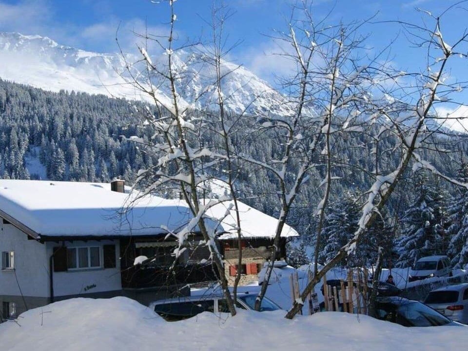 Cloud, Sky, Snow, Mountain, Slope, Window, Building, Tree, Freezing, Terrain