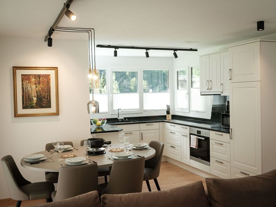 Cabinetry, Furniture, Property, Countertop, Table, Chair, Wood, Interior Design, Sink, Kitchen Stove