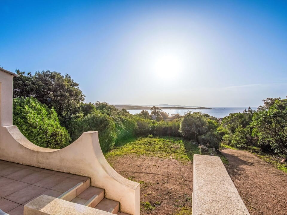 Sky, Blue, Horizon, Shrub, Sunlight, Ocean, Landscaping, Coast, Walkway