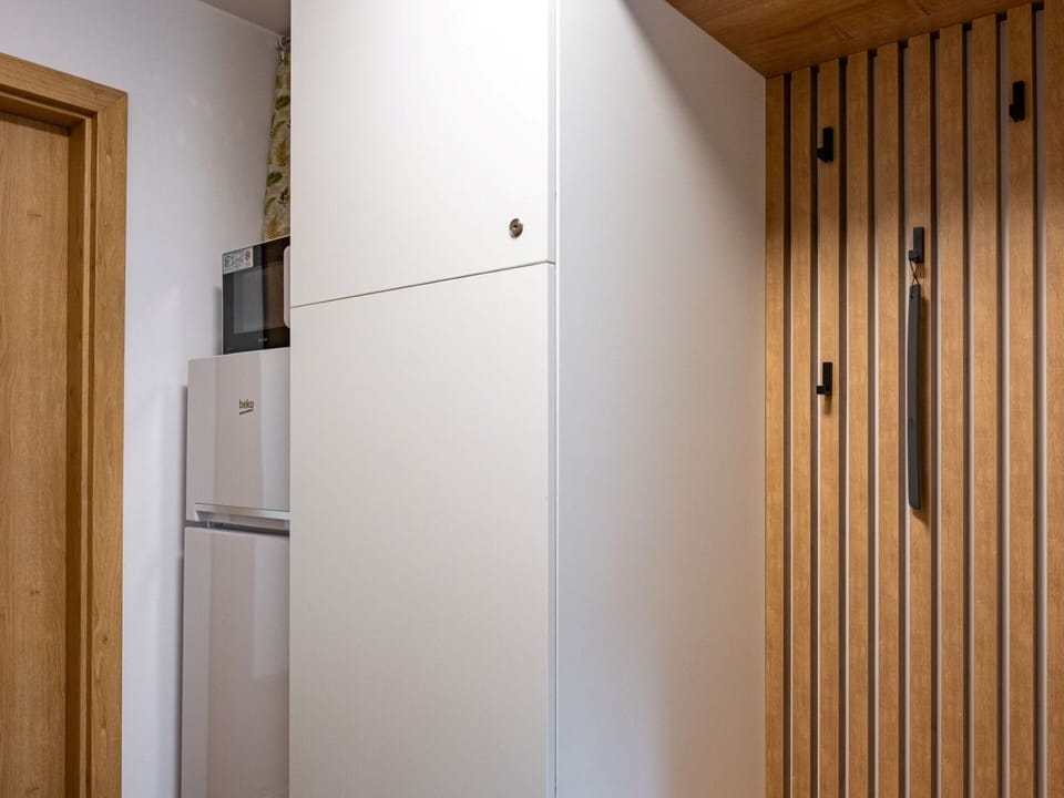 Cabinetry, Wood, Door, Material Property, Kitchen Appliance, Flooring, Hardwood, Wood Stain, Plywood